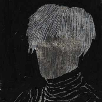 Präsenz - Zeichnungen monochrom